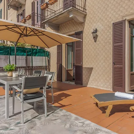 Cavour Charming Terrace Апартаменты Белладжо